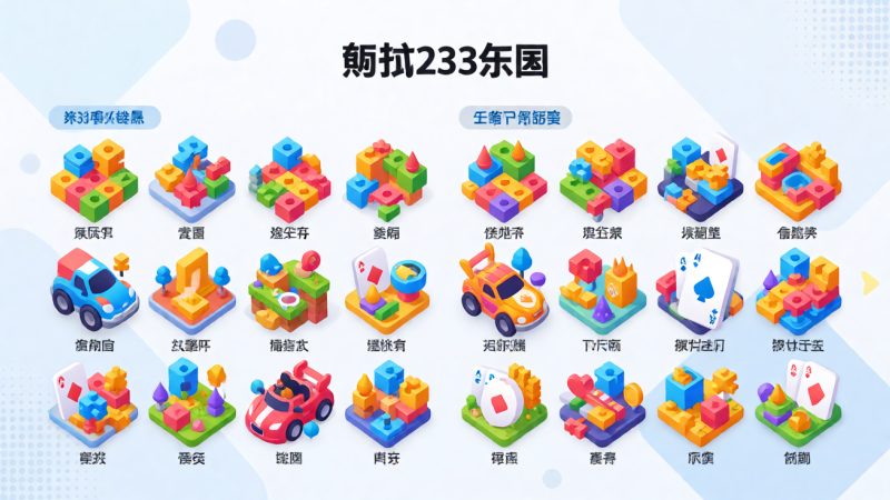 233乐园小游戏有哪些?热门类型盘点与挑选思路 示意图